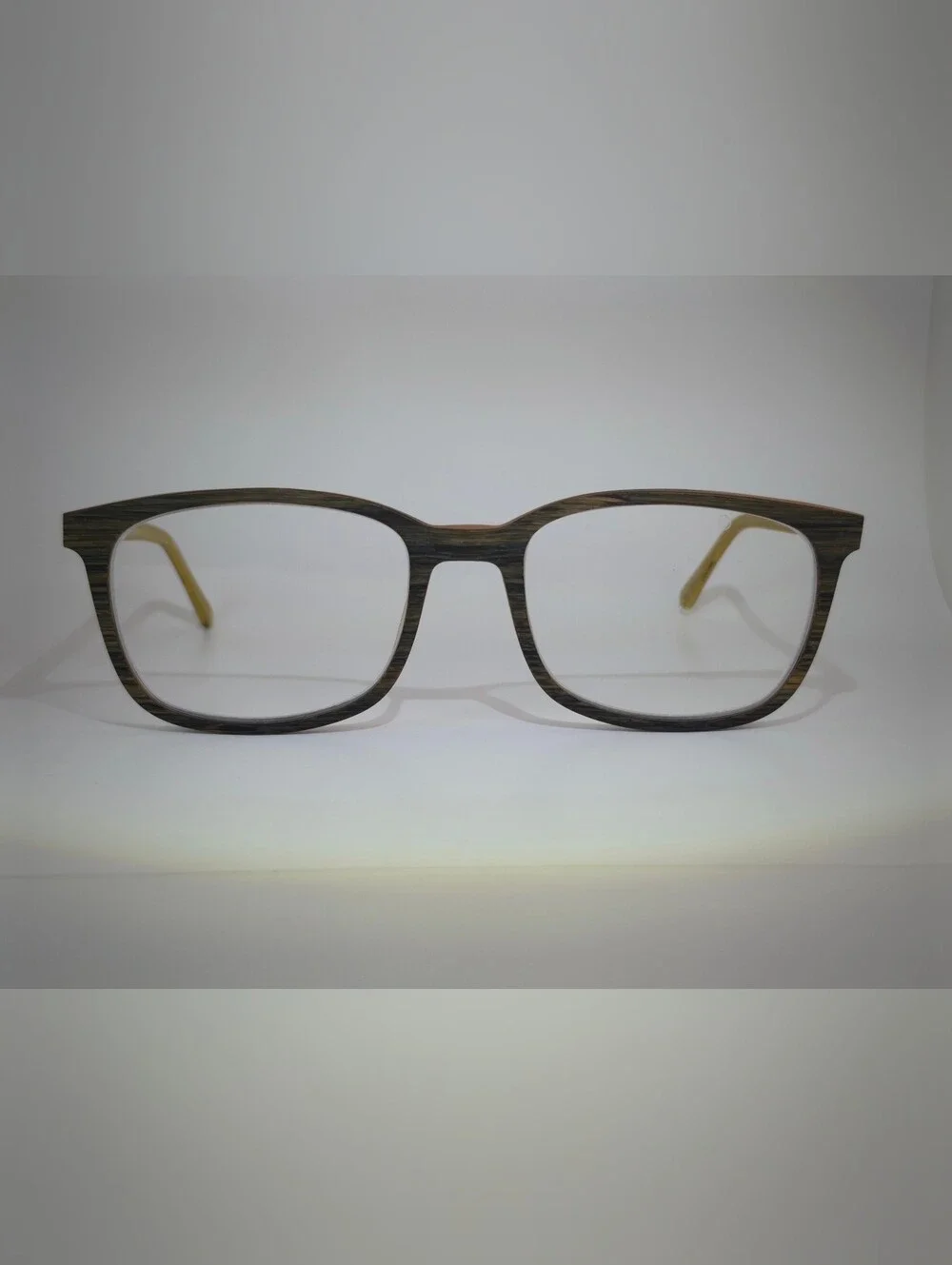 Botanist. Square Woodgrain Frame Acetate.